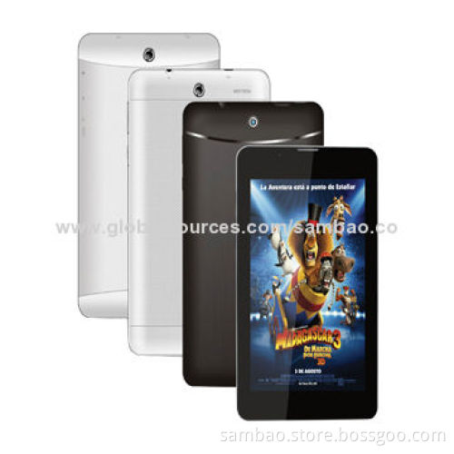 7-inch Capacitive Touchscreen Tablet PCs with Built-in 3G/512MB DDR/8GB NAND-Flash/Android 4.4 OSNew